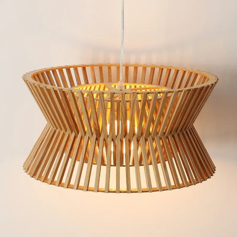 2024 New Creative Solid Wood Chandelier For Living Room Dining Room Office North European Style Indoor Lighting Decoration - vue 3 sur 8