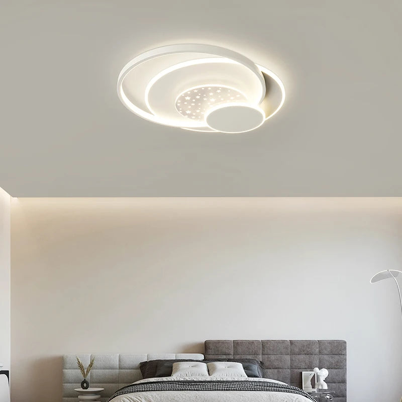 lampe de salon moderne ultra-mince led protection des yeux - vue 5 sur 14