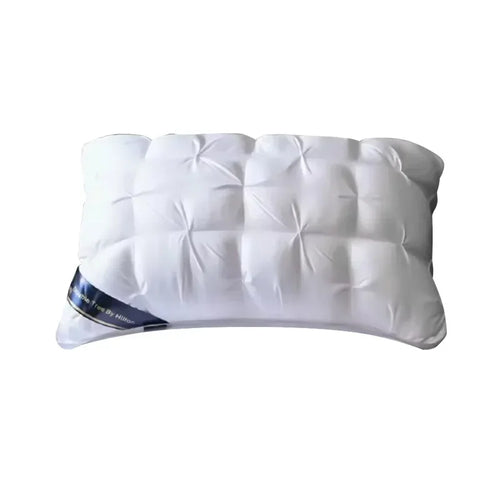 Twisted Flower Bread Feather Velvet Pillow, Five-star Hotel Washable Pillow Core, Adult Cervical Care and Health Pillow - vue 6 sur 7