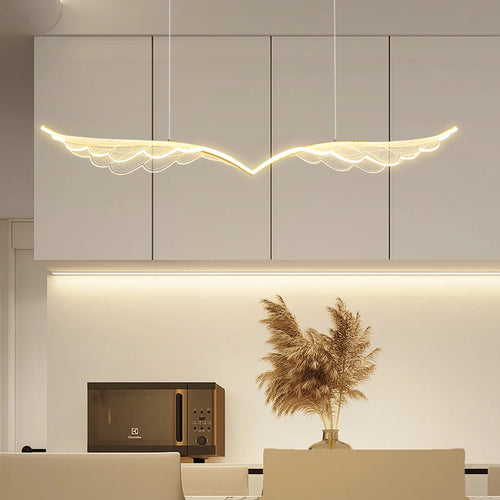 Modern minimalist LED pendant decorative light - vue 10 sur 17