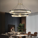 Modern minimalist LED chandelier for home decoration and lighting