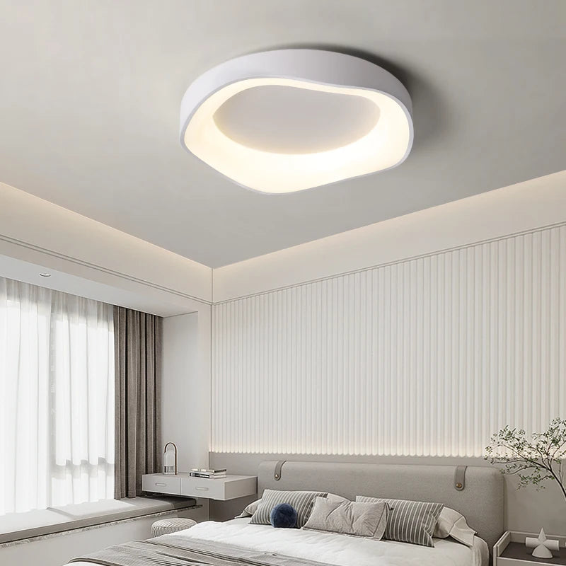 Plafonnier moderne à leds pour éclairage intérieur design - vue 6 sur 12