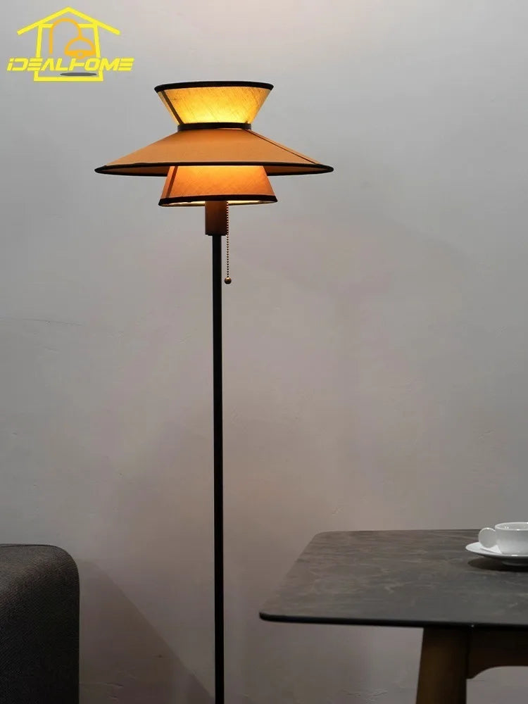 lampadaire ambiance chaleureuse design français pour décoration intérieure - vue 3 sur 9