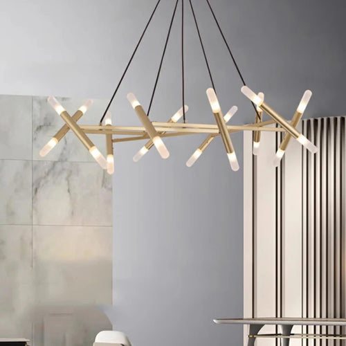 Lustre design moderne de luxe - vue 2 sur 10