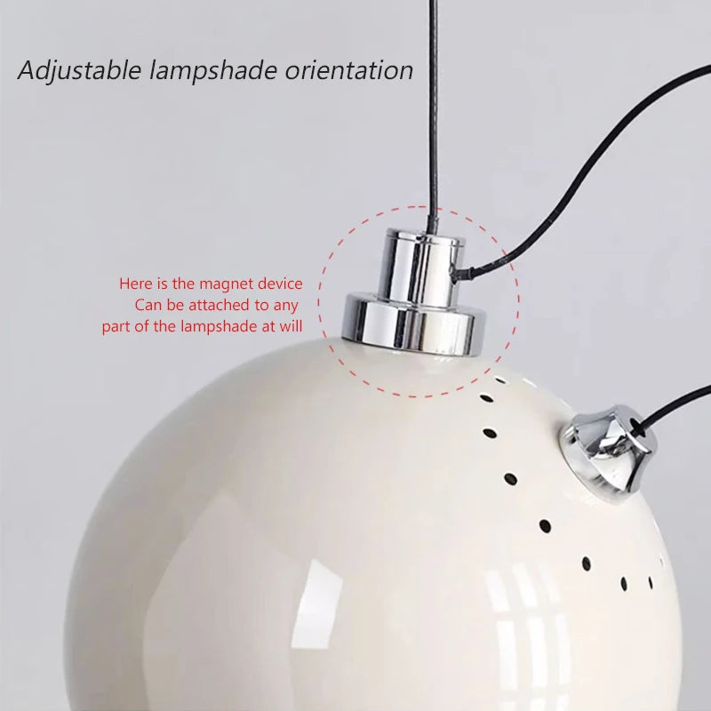 Suspension LED nordiques à aspiration magnétique - vue 7 sur 12