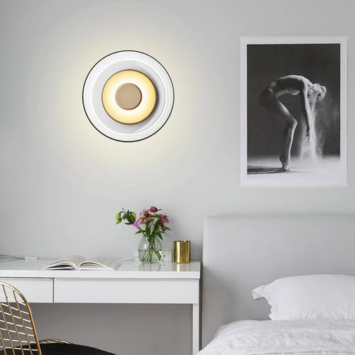 Applique murale intérieure nordique moderne en verre Led bol éclairage salon chevet applique murale couloir escaliers allée balcon décor lampes - vue 5 sur 9