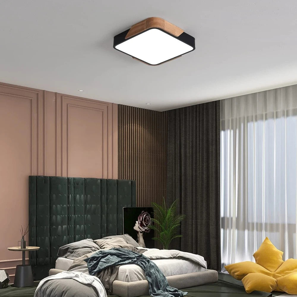 plafond moderne à leds pour décoration de maison - vue 4 sur 8