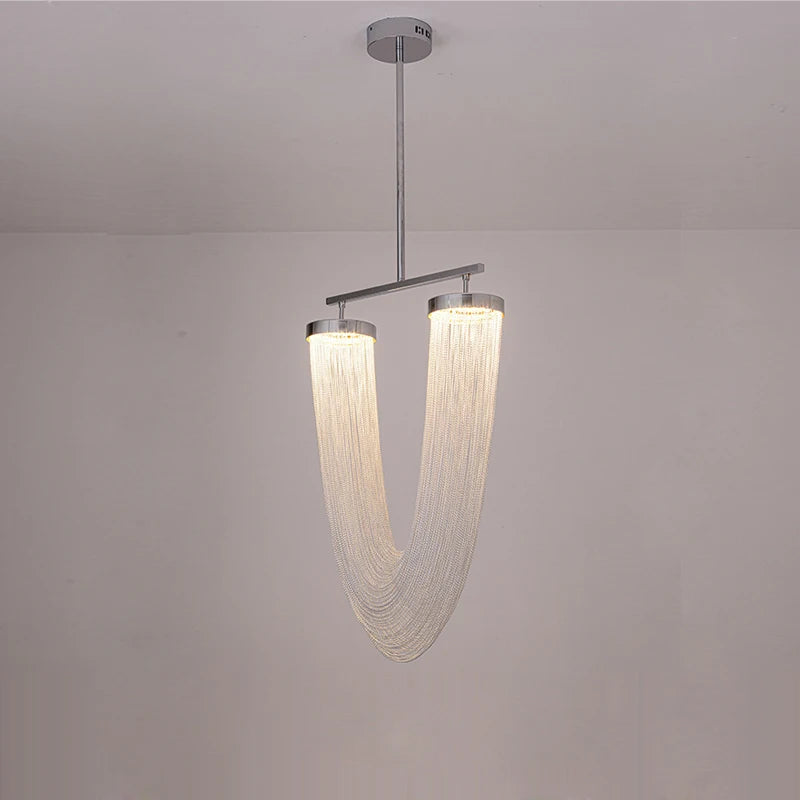 lustre artistique à led design à intensité variable et luminaire suspendu - vue 2 sur 21