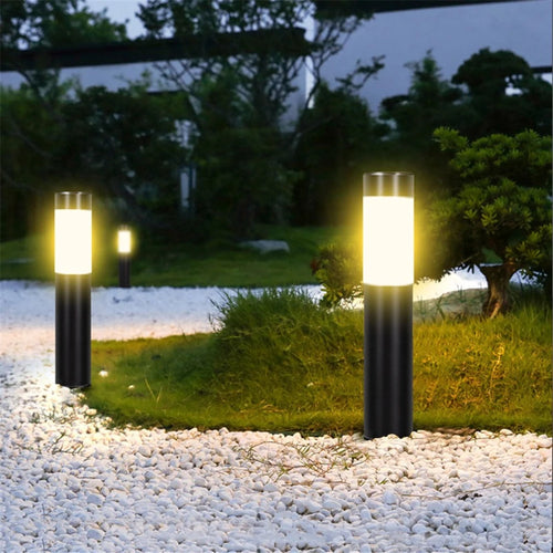 Paquet de 1/2/4 lumières solaires de voie de jardin éclairage extérieur LED borne lumineuse pour Patio - vue 2 sur 8