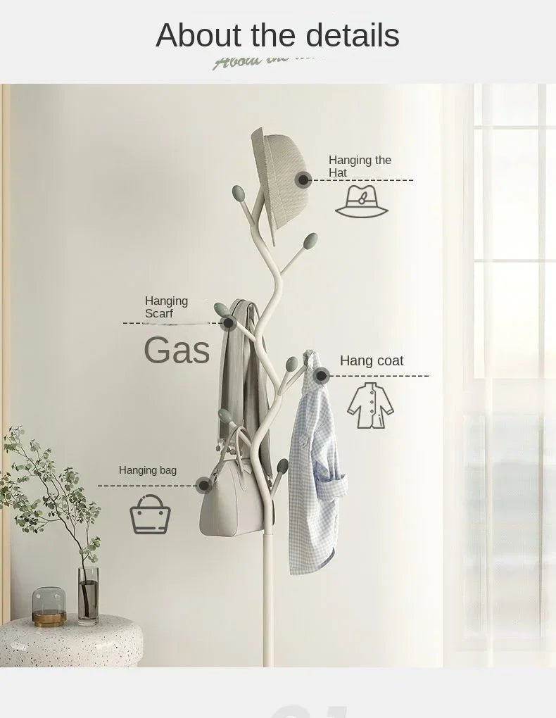 porte-manteau simple support de rangement pour vêtements - vue 4 sur 7