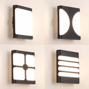 applique murale led extérieure moderne et étanche pour jardin et allée