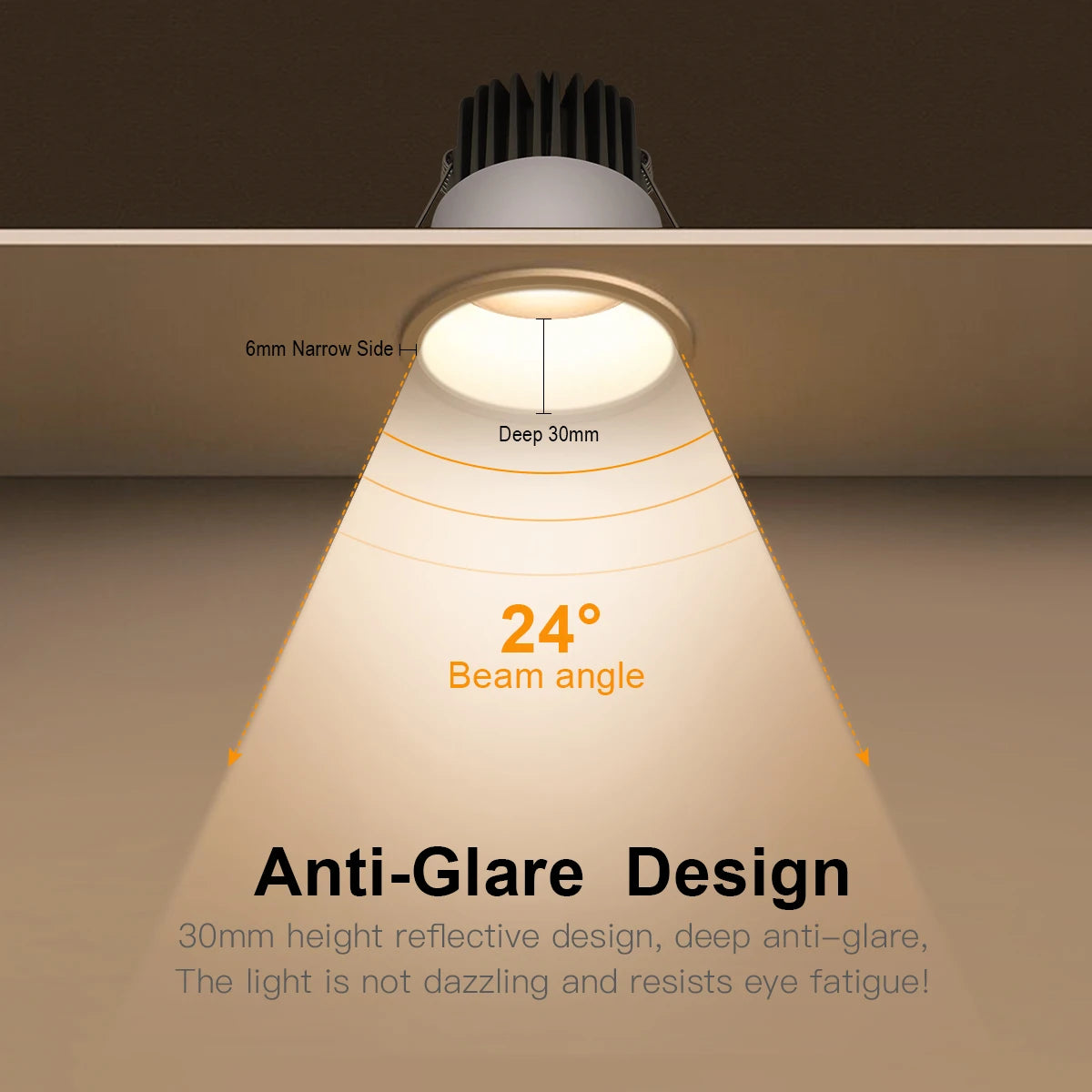 Aluminium LED spotlight for decorative display lighting - vue 10 sur 10