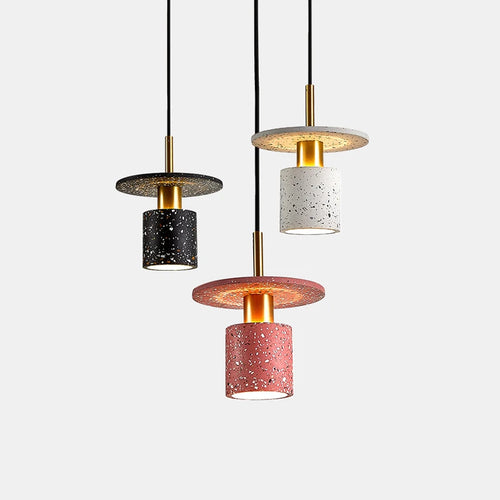 lustre créatif en terrazzo pour restaurant hôtel minimaliste commercial - vue 2 sur 9