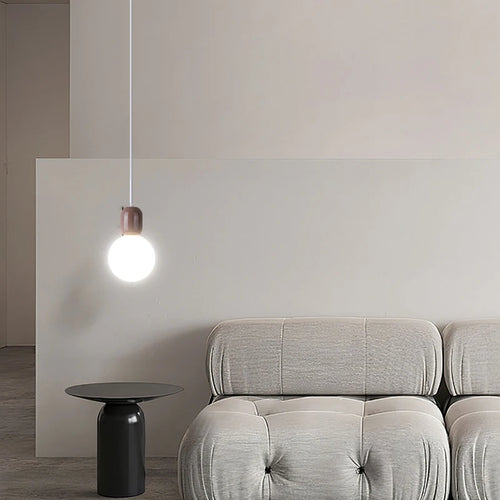 Modern nordic minimalist bedside lamp for interiors - vue 6 sur 13