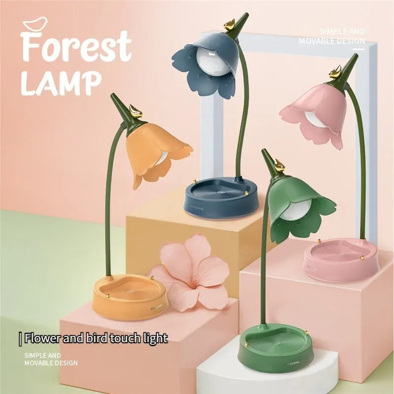 Lampe de Table fleur LED Rechargeable - vue 3 sur 10