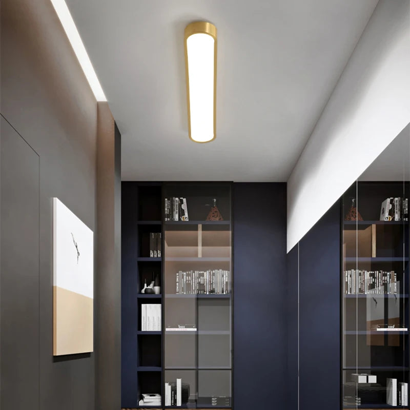plafonnier led nordique pour décoration intérieure lumineuse - vue 5 sur 8