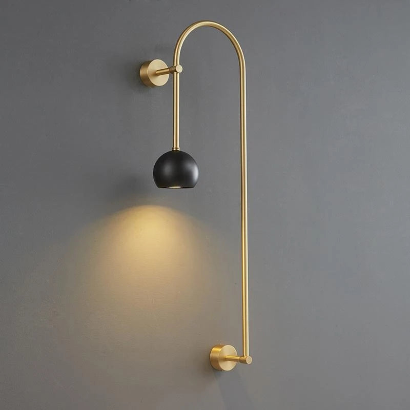 applique murale en cuivre style italien pour intérieur élégant - vue 4 sur 8