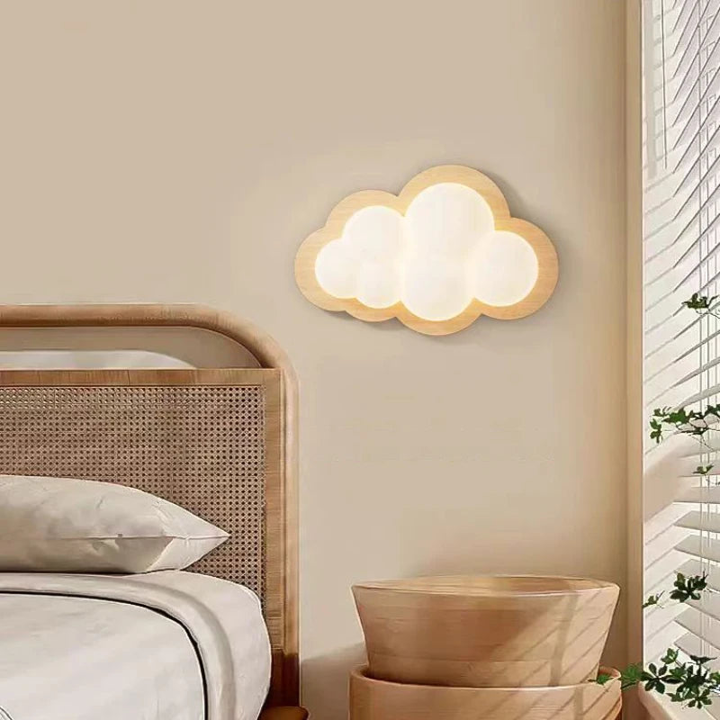 applique murale nuage décorative pour chambre d'enfant - vue 6 sur 10