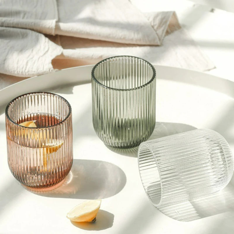 Tasses en verre créatives style moderne boissons maison - vue 2 sur 7