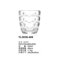 Verres whisky bière eau style western créatif bar