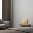 Minimalist nordic floor lamp with creative fabric shade