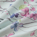 Rideau léger motif floral style européen salon chambre