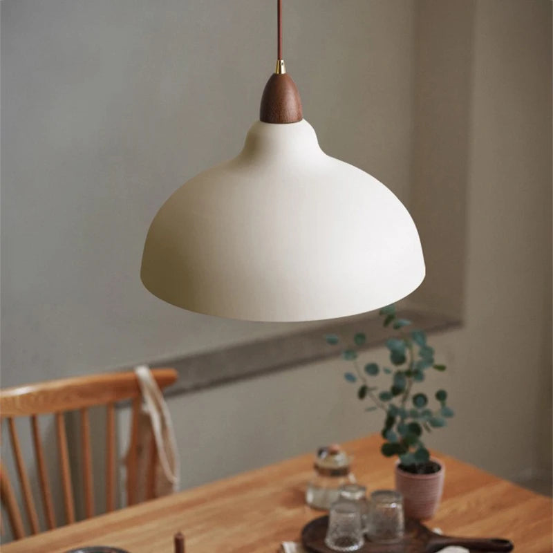 Suspension blanche E27 pour Table à manger chambre luminaires lampes suspendues noires modernes E27 LED lampe à main Loft - vue 3 sur 10