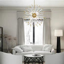 suspension en cristal de luxe éclairage décoratif pour tous les espaces