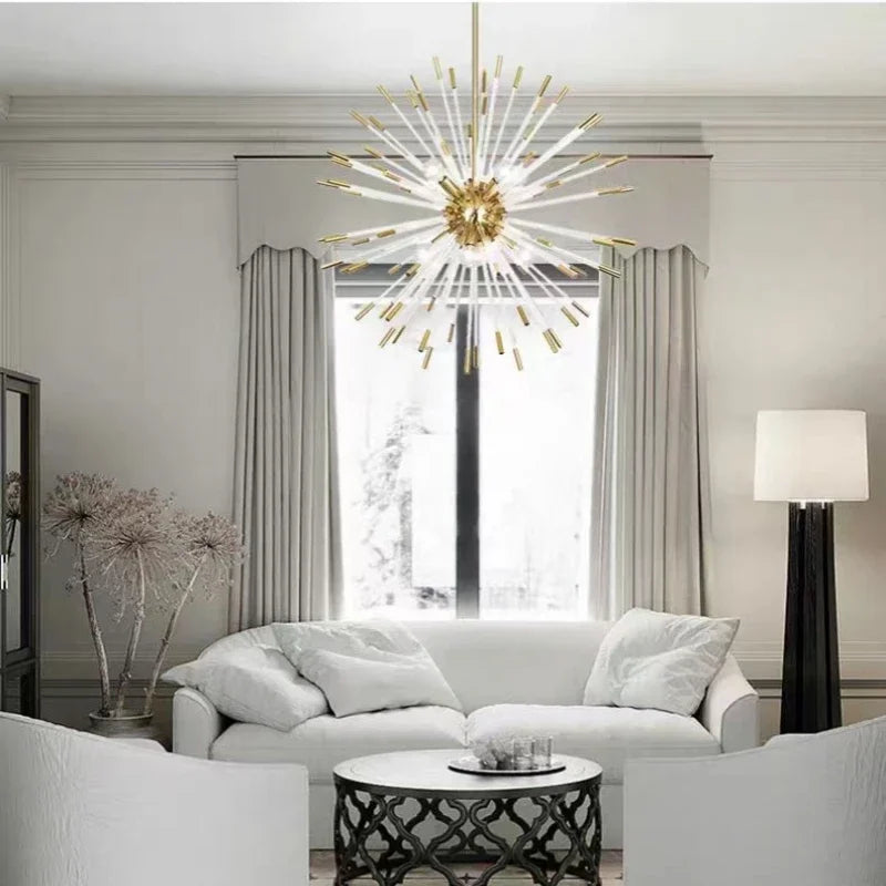 suspension en cristal de luxe éclairage décoratif pour tous les espaces - vue 3 sur 12