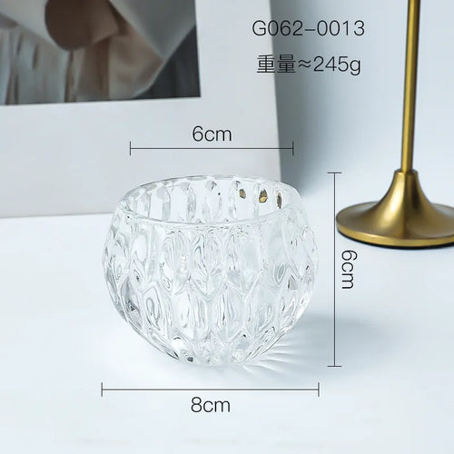 lampe citrouille sphérique en verre pour décorations artisanales - vue 12 sur 11