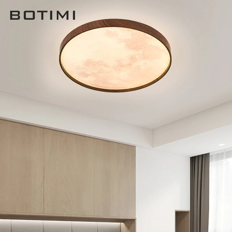plafonnier moderne led à intensité variable - vue 4 sur 17