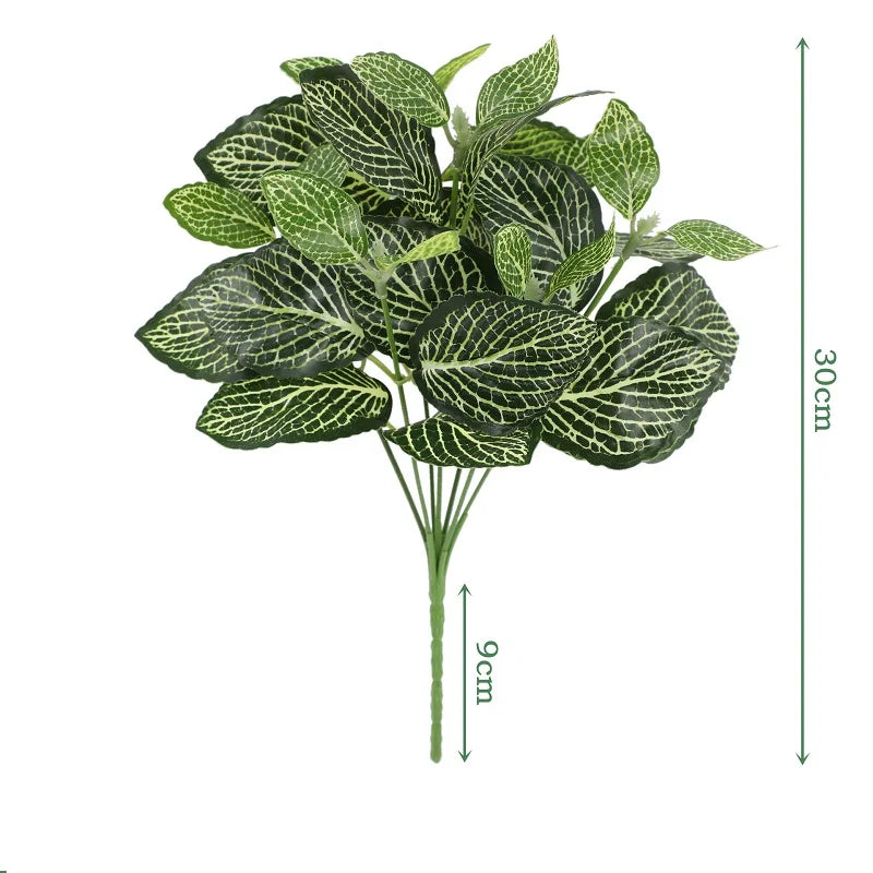 feuilles de bambou dieffenbago en soie pour décoration élégante - vue 32 sur 32