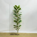 Realistic artificial ficus for indoor and outdoor decoration
