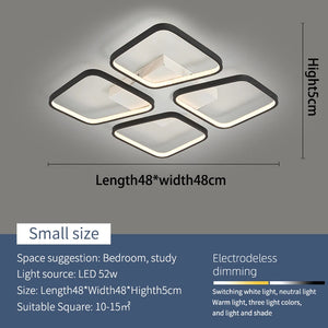 Modern LED ceiling light for stylish interiors