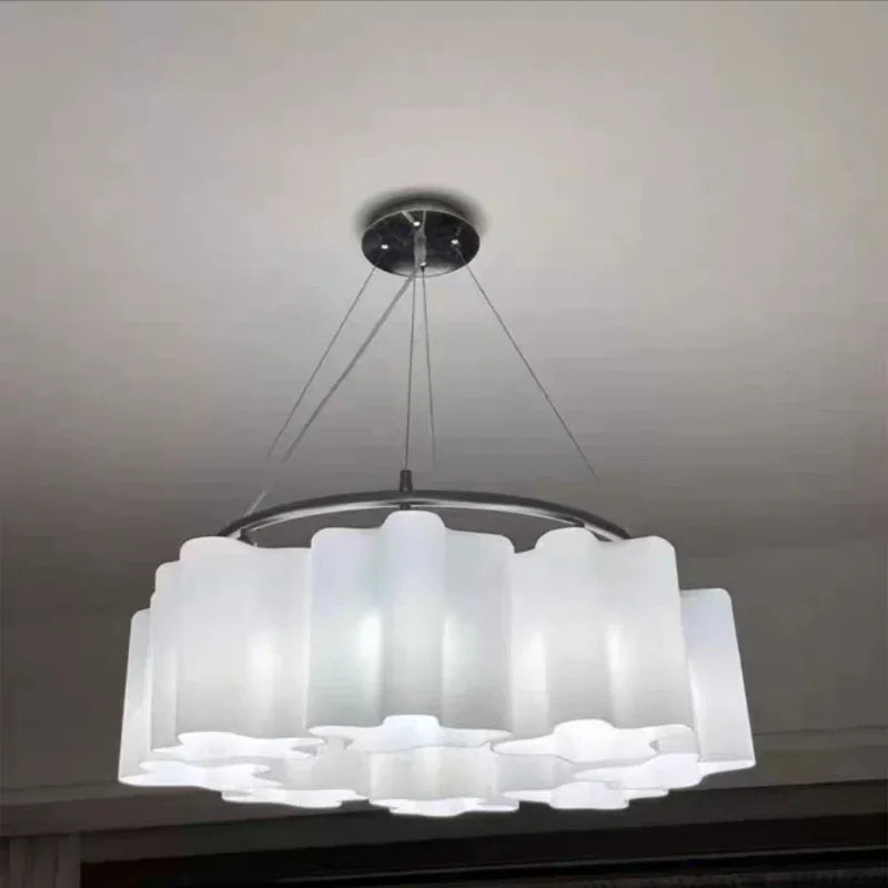 plafonnier nuage minimaliste moderne pour intérieur design - vue 4 sur 16
