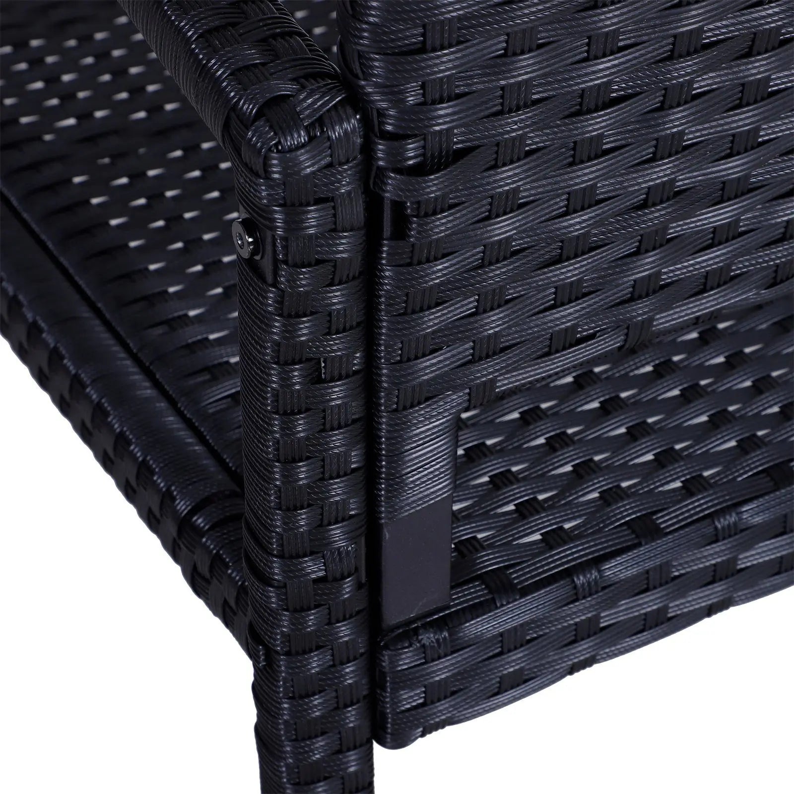 banc de patio en osier léger et design attrayant pour toutes saisons - vue 10 sur 10
