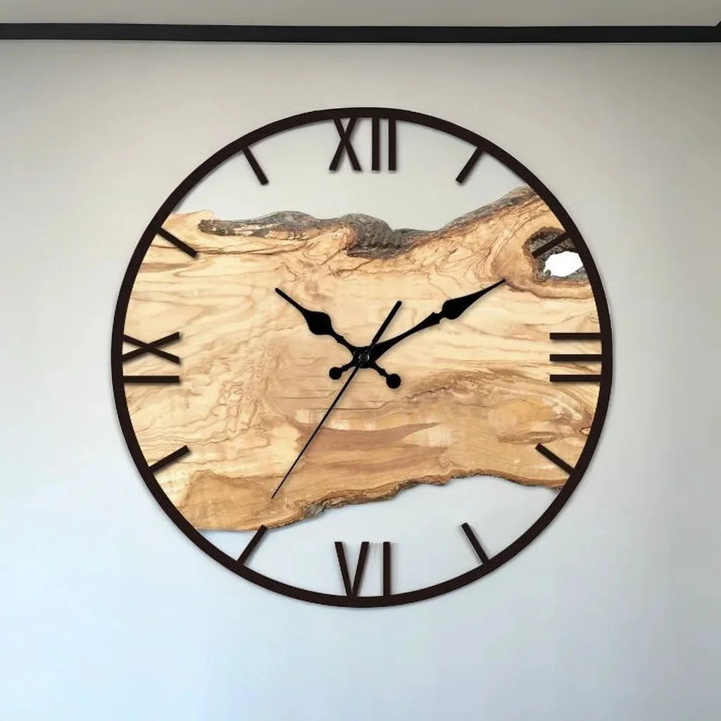 horloge murale acrylique silencieuse pour décoration intérieure moderne - vue 4 sur 14