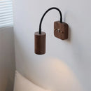 applique murale en bois de noyer rotative pour décoration intérieure