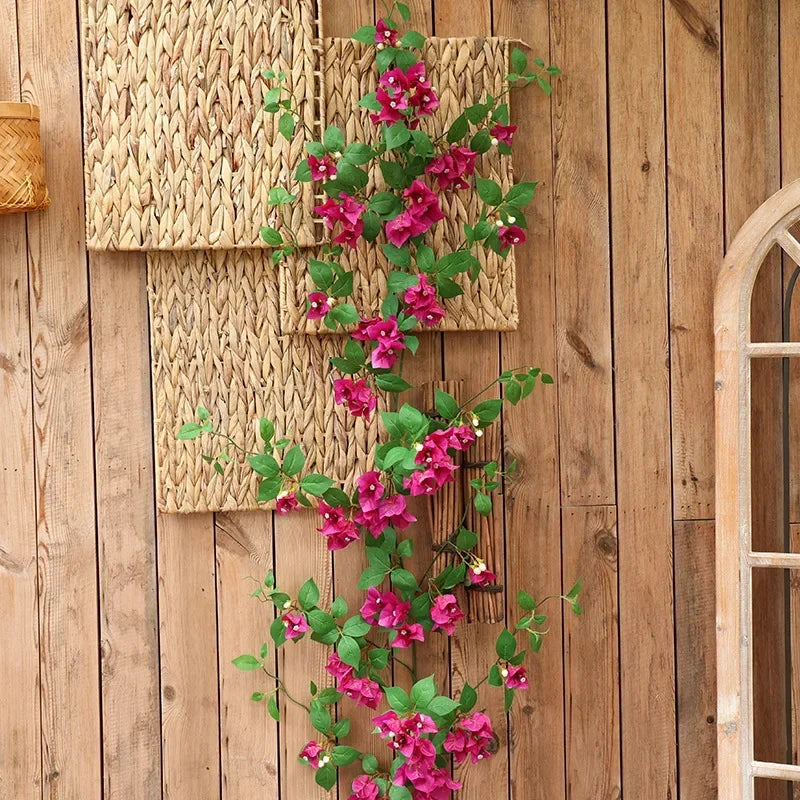fleurs artificielles vignes prunes pour décoration fête et festival - vue 7 sur 8