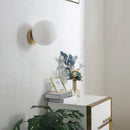 Nordic luxury minimalist LED metal wall light