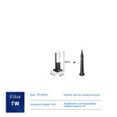 colonne lumineuse led extérieure étanche pour jardin et paysage