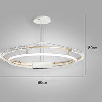 lustre moderne de luxe à led pour éclairage intérieur