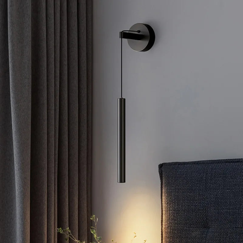 applique murale led de luxe en cuivre hauteur réglable ambiance chaude - vue 3 sur 7