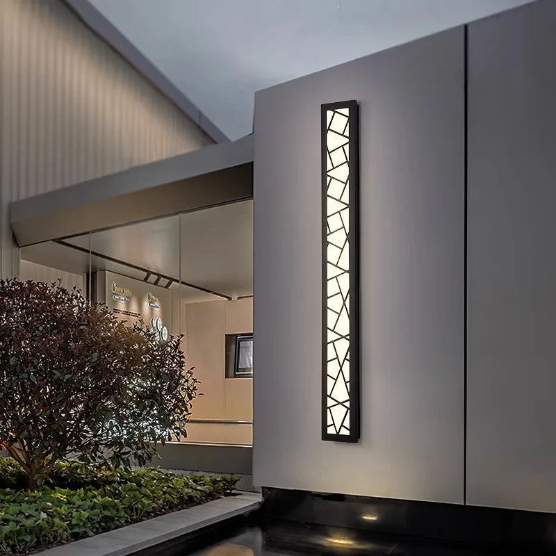 applique murale led style chinois lumière chaude 3000k acrylique métal - vue 4 sur 11