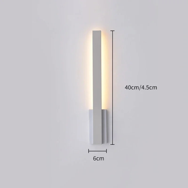 Applique murale intérieure Led moderne salon chambre escalier décoration de la maison chevet applique murale lampes luminaire - vue 7 sur 9