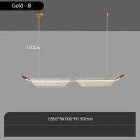 Minimalist designer pendant light for modern restaurant or bar