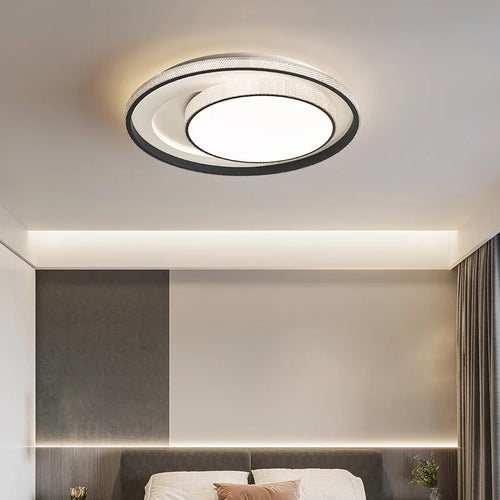 Modern minimalist nordic creative recessed LED ceiling light - vue 4 sur 14