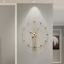 Cartoon Dog Wall Clock, Creative Modern Clock, Dining Room, Sofa, Home