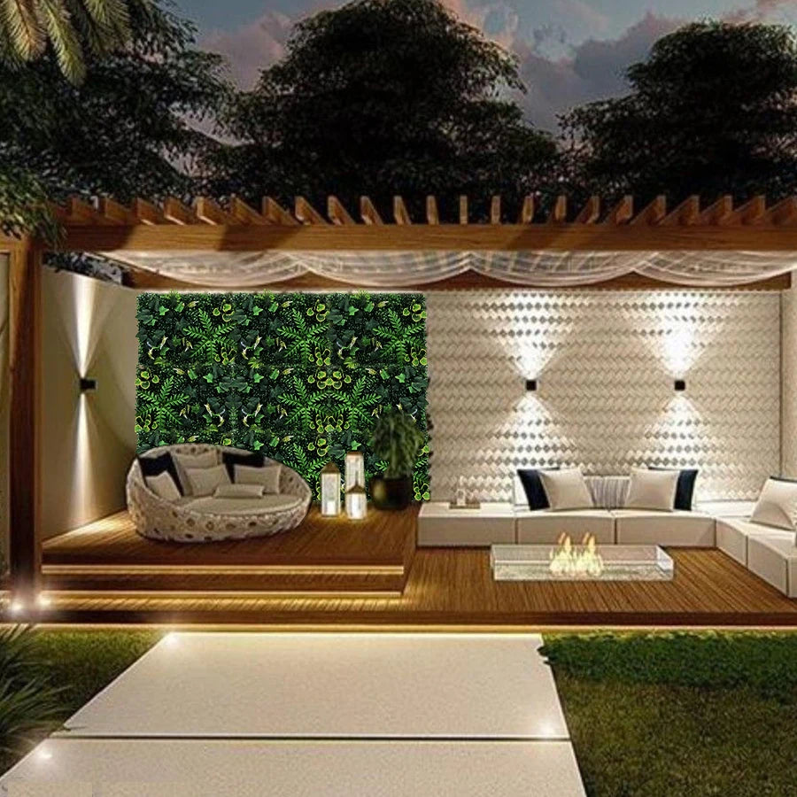 plante artificielle décor mur jardin style jungle décoratif - vue 4 sur 17