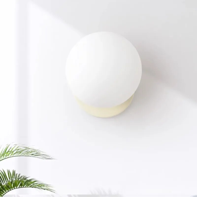 Applique murale LED nordique Macaron crème - vue 3 sur 18